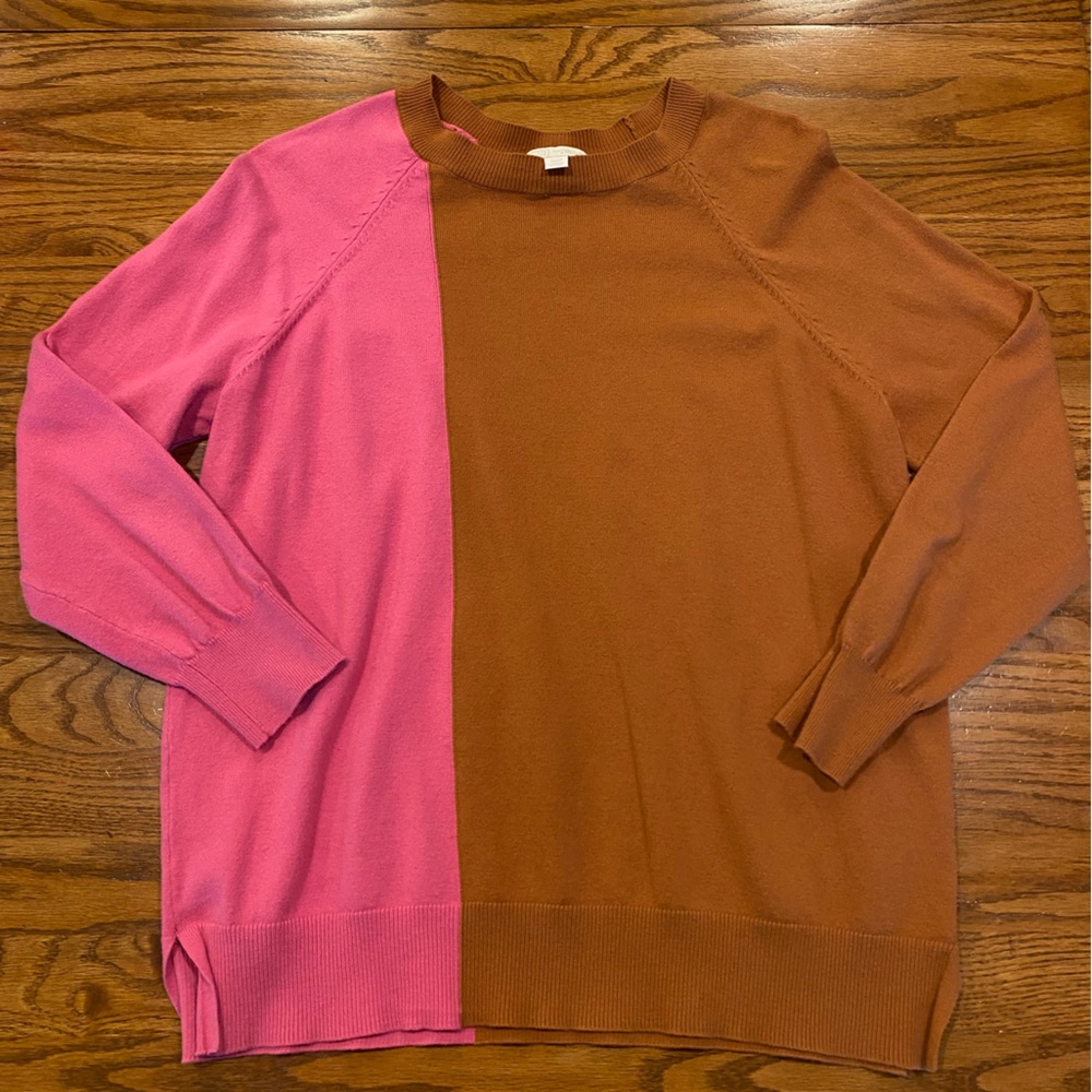 Color Blocking Sweater - Picture 2 of 5